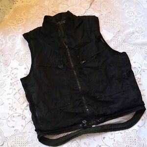 Black Sleeveless Vest